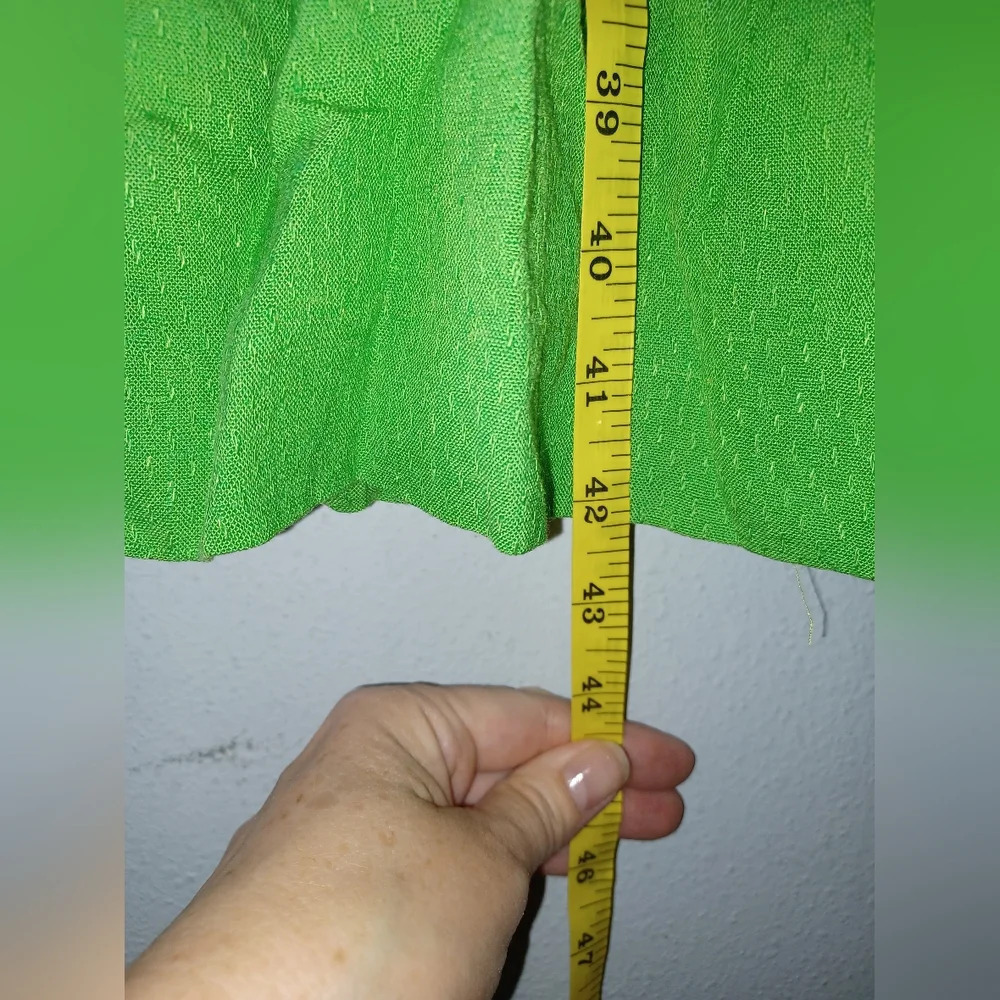 Success Dress Green Midi Button Up Dress Rare Vintage - Picture 5 of 12